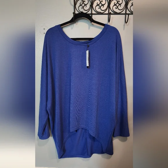 Royal blue dressy top